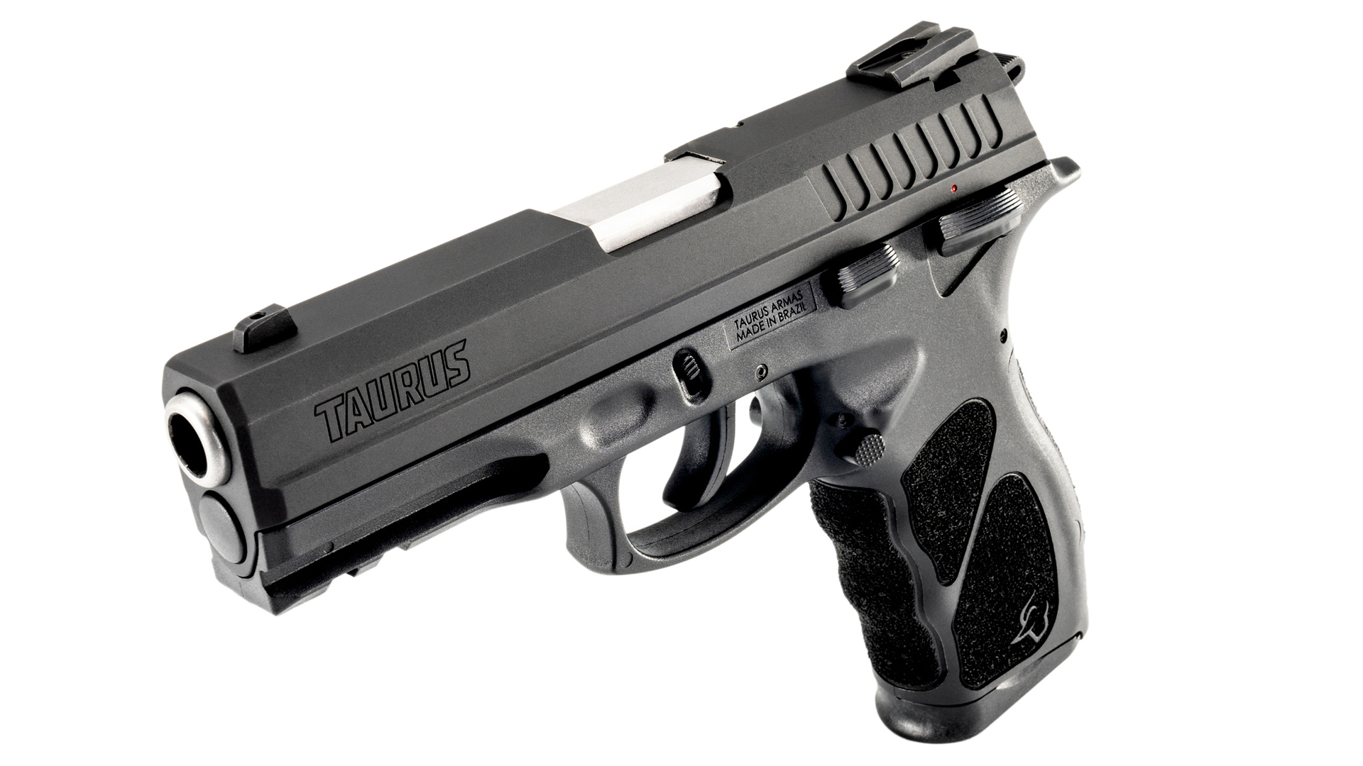 Left side of the Taurus TH10 pistol.
