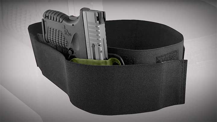 The Crossbreed Modular Belly Band holster package.