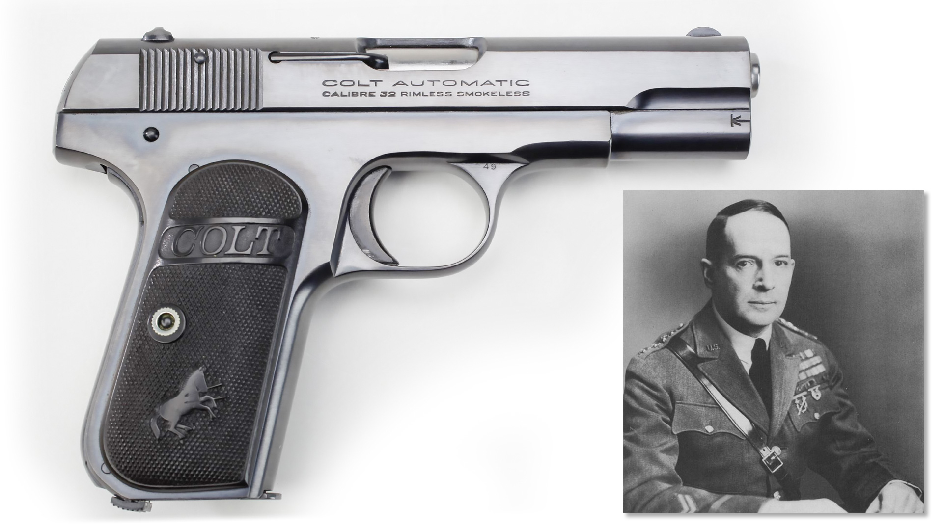 General Douglas MacArthur, “Model 1903” Colt Pocket Automatic pistol