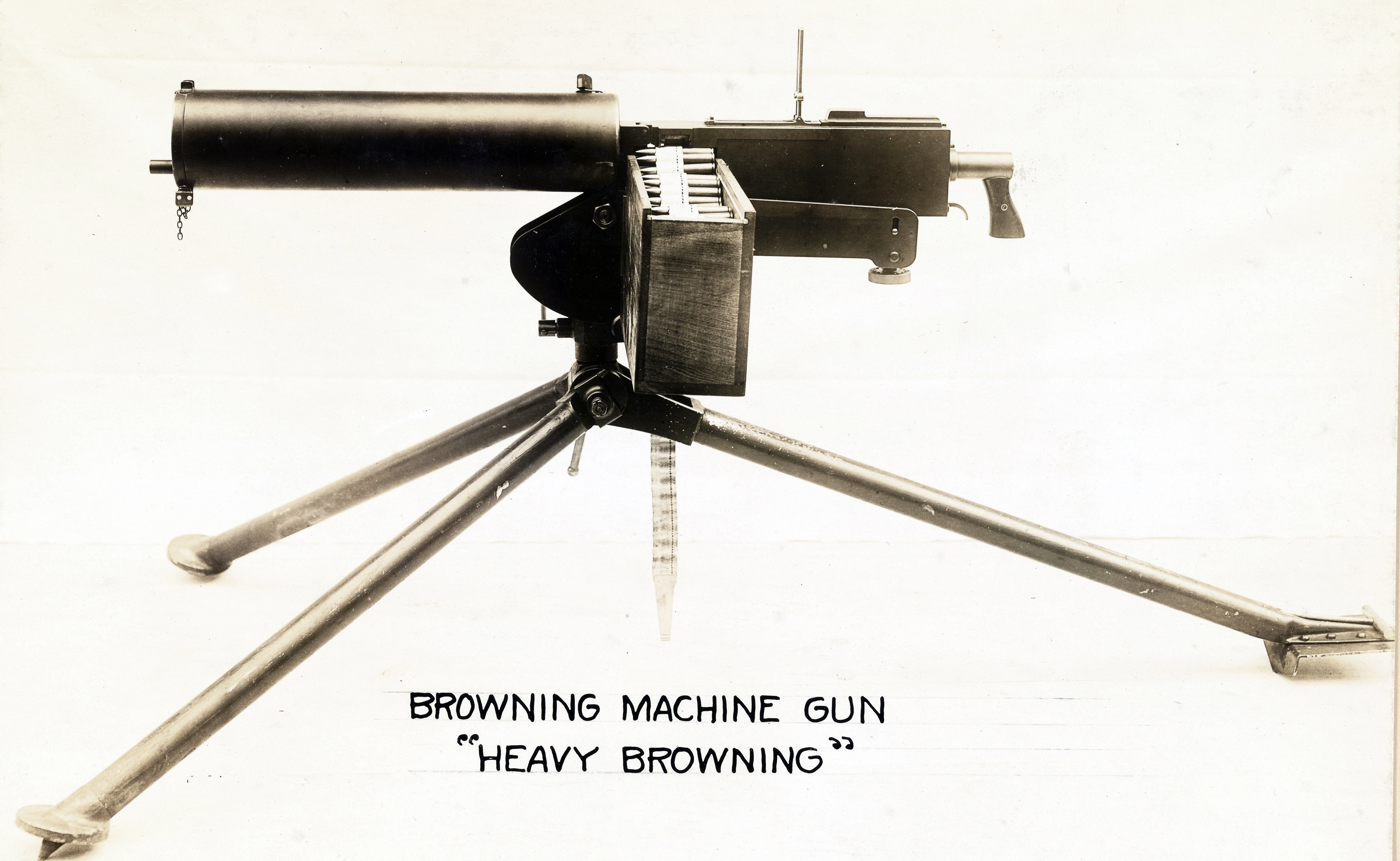 1 Browning Early M1917 MG