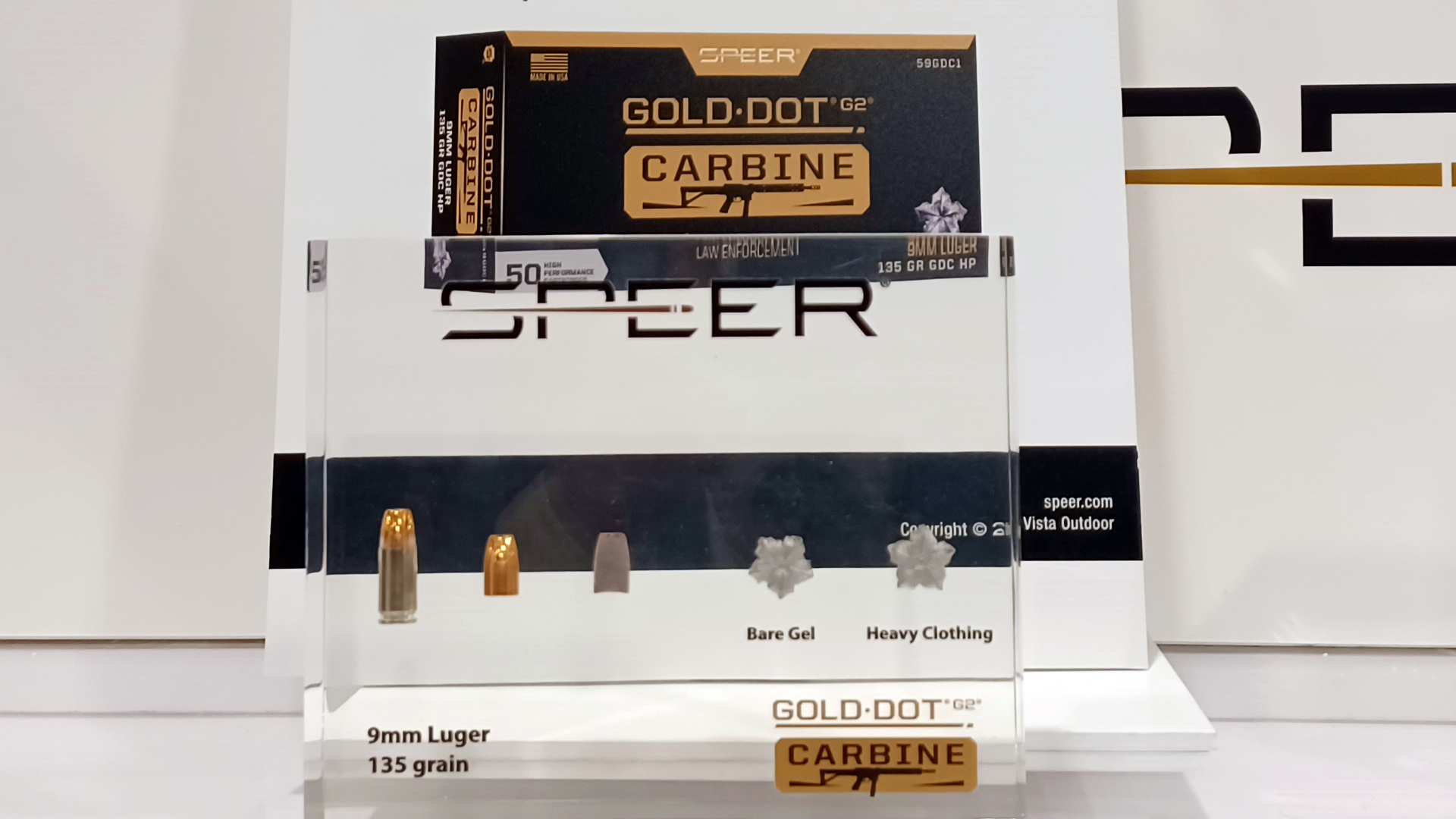 Speer Gold Dot Carbine ammunition SHOT Show 2024 new product announcement