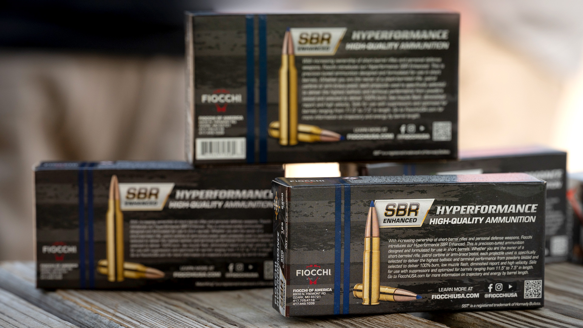 Fiocchi’s new Hyperformance SBR Enhanced line of ammunition