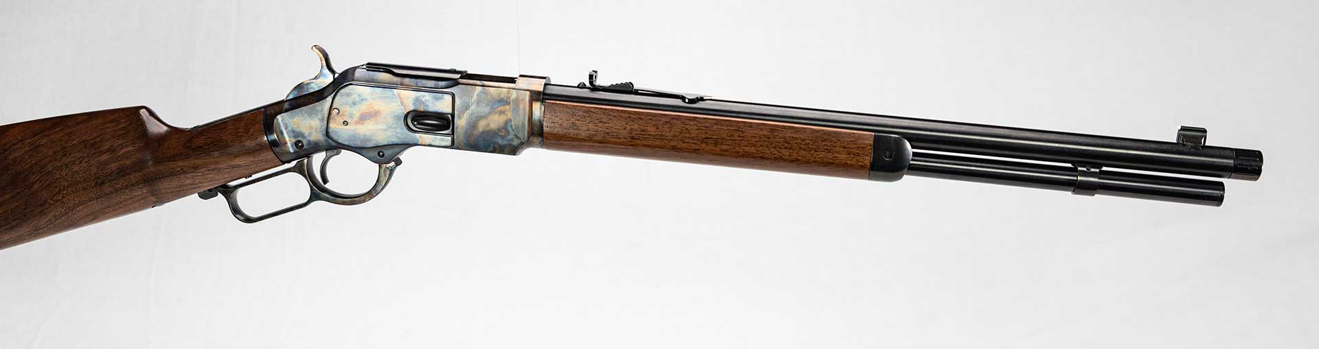 Right side of the Taylor's & Company TC73 lever-action rifle.