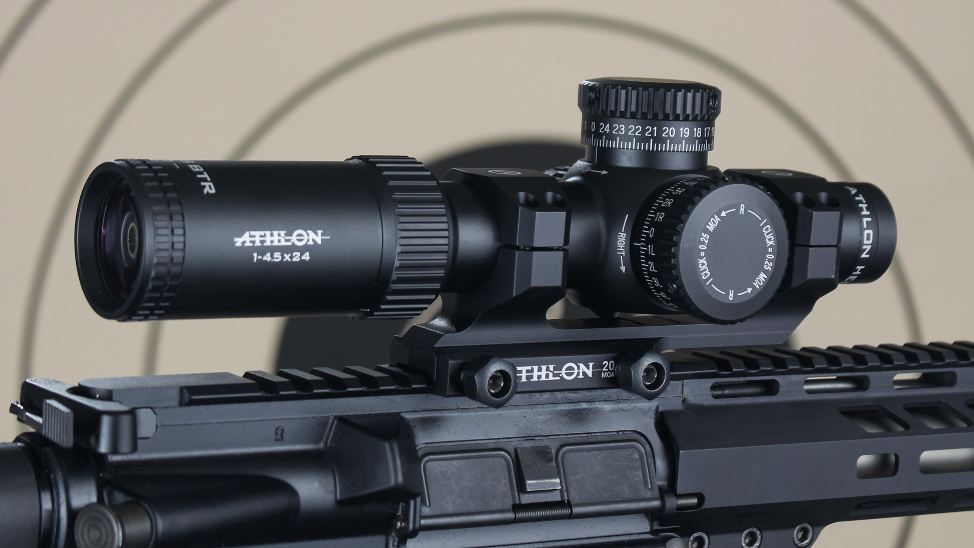 Review Athlon Helos BTR 1 4.5X 24 mm Riflescope An Official