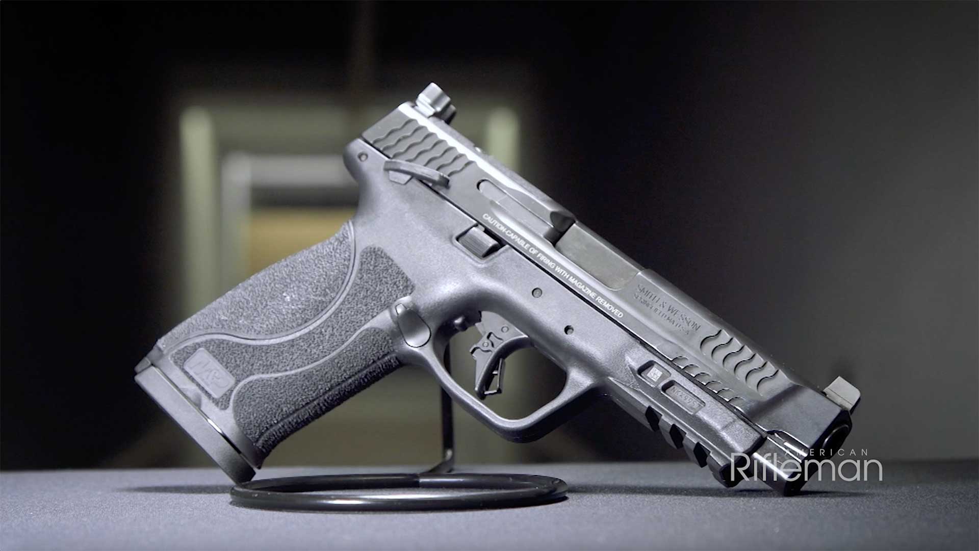 Right side of the Smith & Wesson M&P 10mm M2.0 pistol.