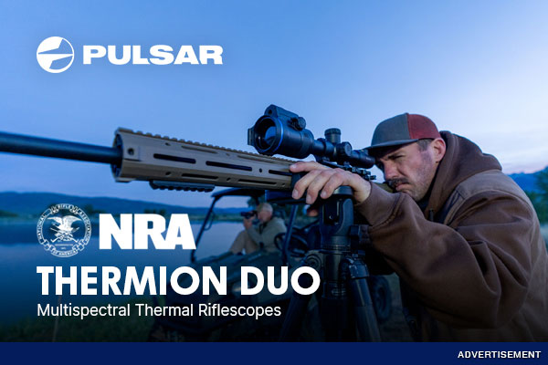 2023 NRA HOT BUY: Pulsar Thermion Duo Full-Color/Thermal Riflescope