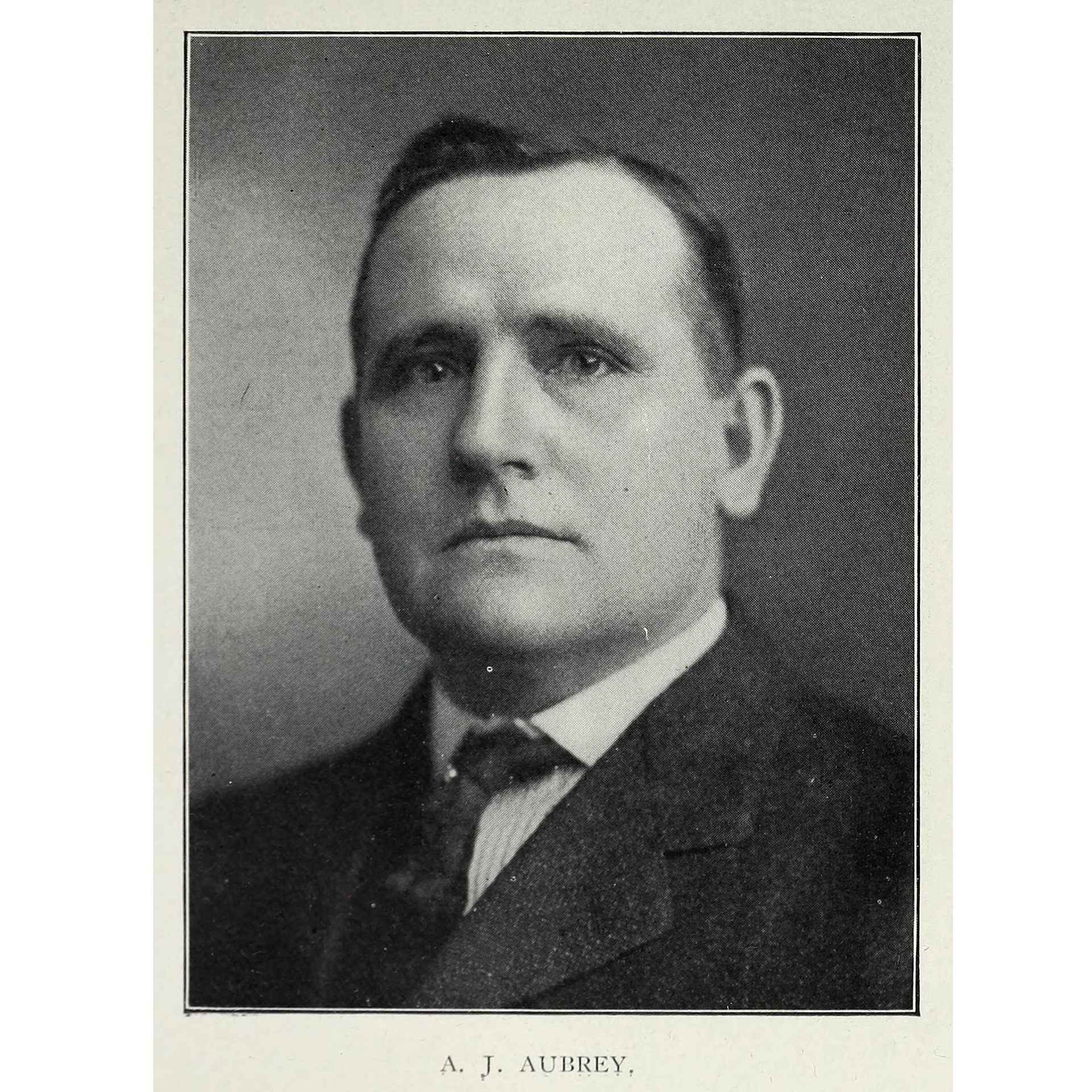 A. J. Aubrey portrait