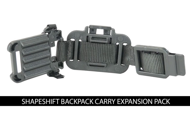 shapeshift backpack carry expansion pack