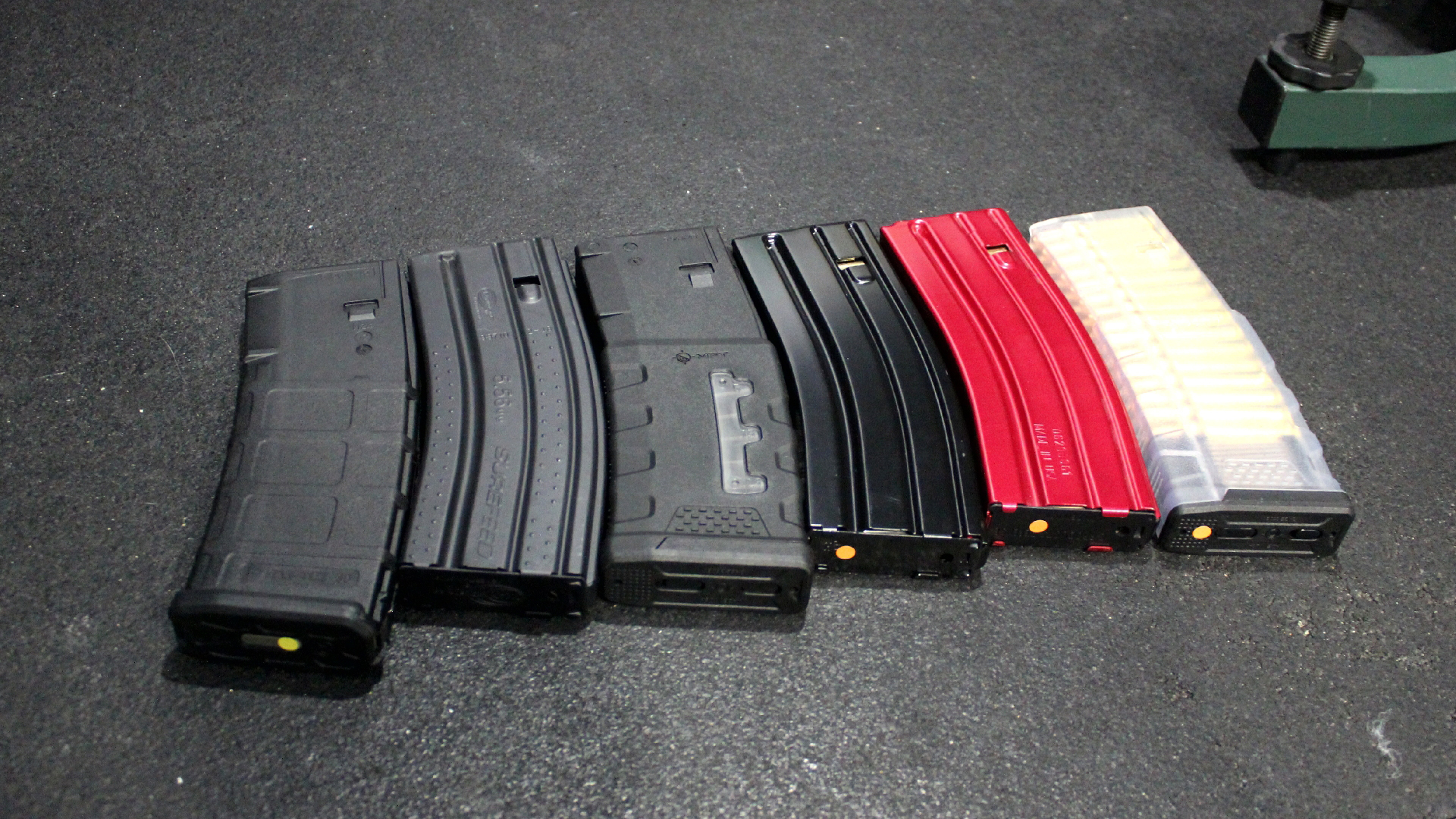 Review: Global Ordnance Monolith Bufferless ar-15 magazines six black red white colors