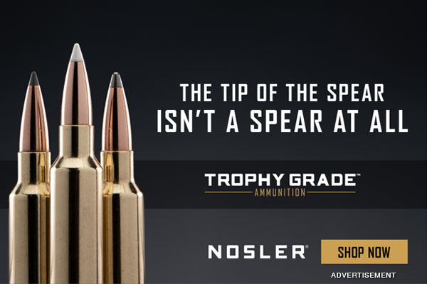 For Zero Doubt, Trust Nosler Trophy Grade Ammunition