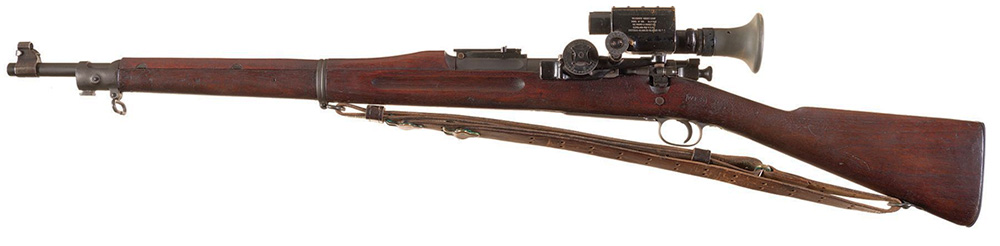 Model 1903 rifle with Model 1913 Warner &amp; Swasey telescopic sight