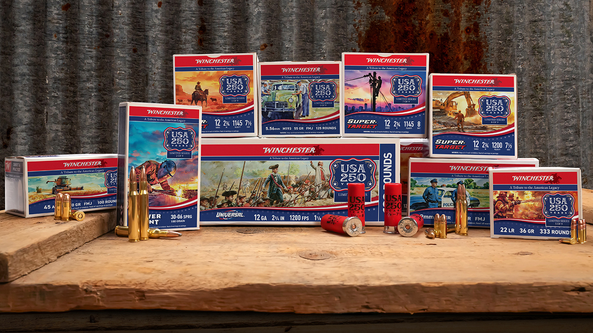 250th Anniversary Ammo
