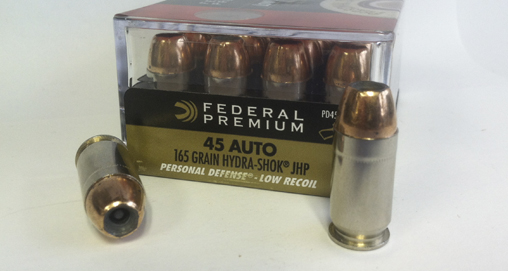 Federal Premium Personal Defense Low Recoil .45 Auto Ammunition | An ...