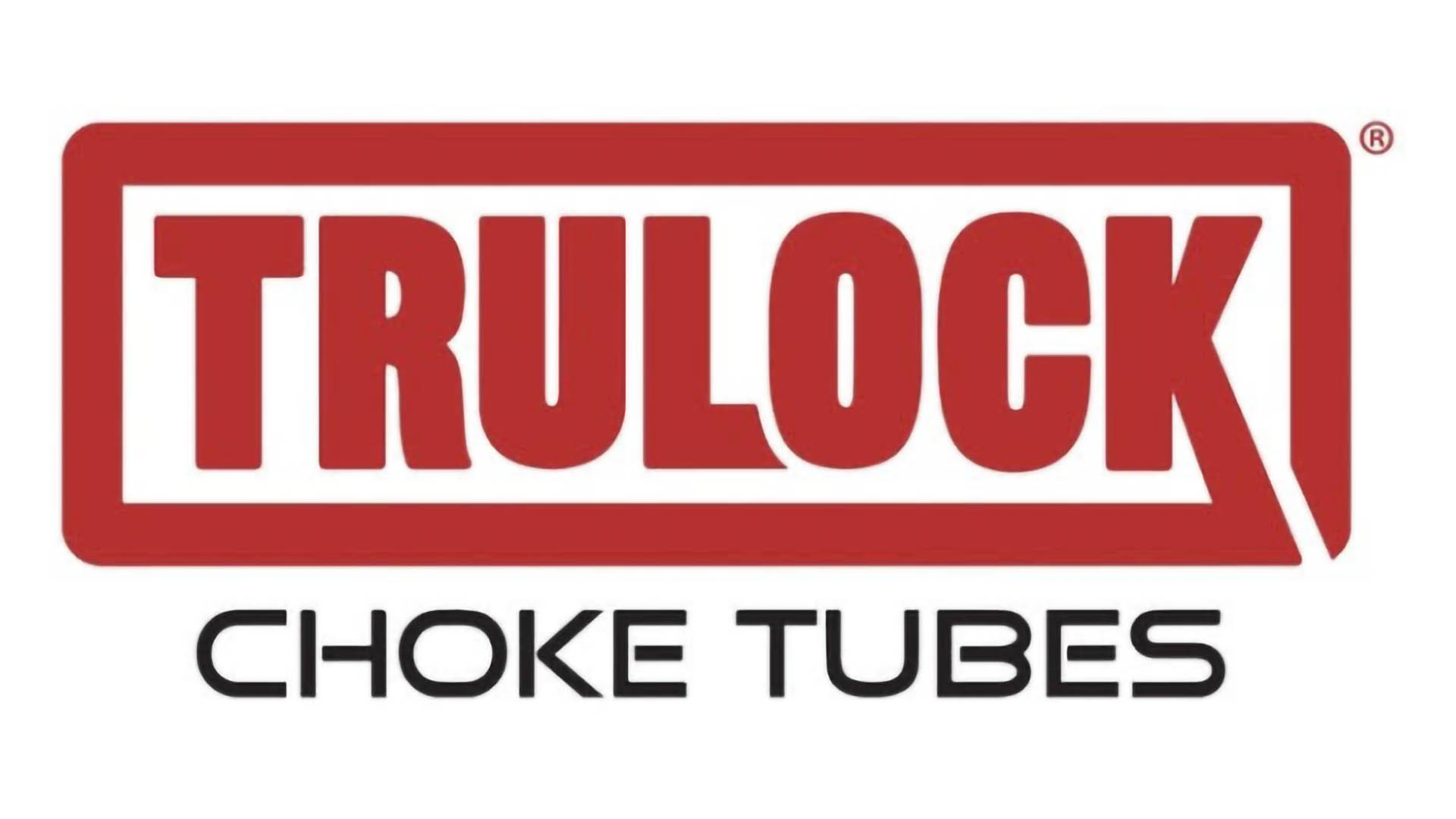 TruLock Choke Tubes company logo red and black font large text
