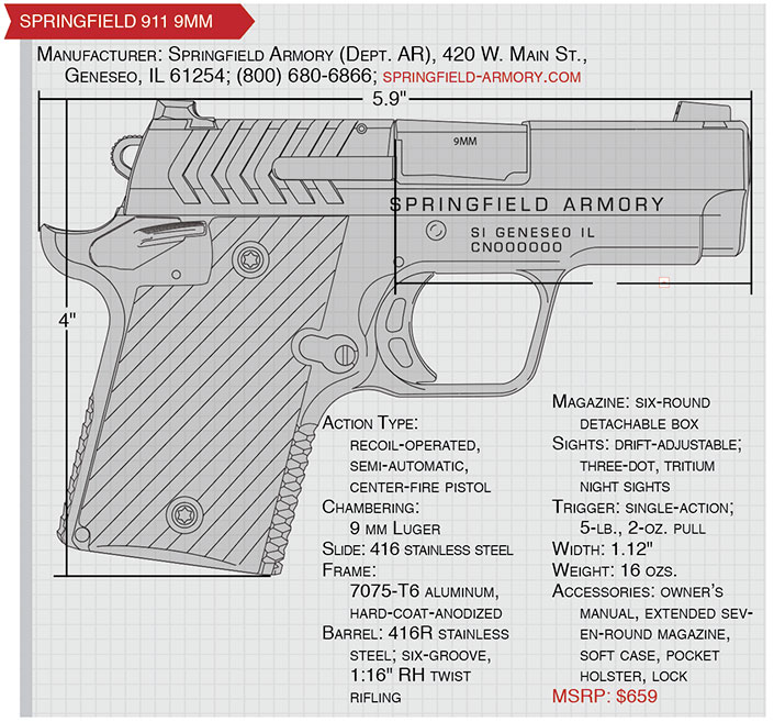 springfield 911 9mm pocket holster