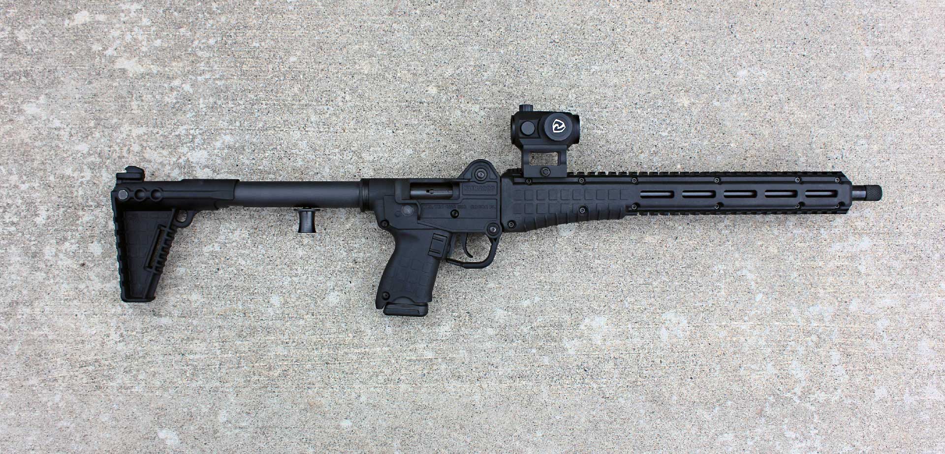 Right side of the KelTec SUB2000 GEN3 carbine.
