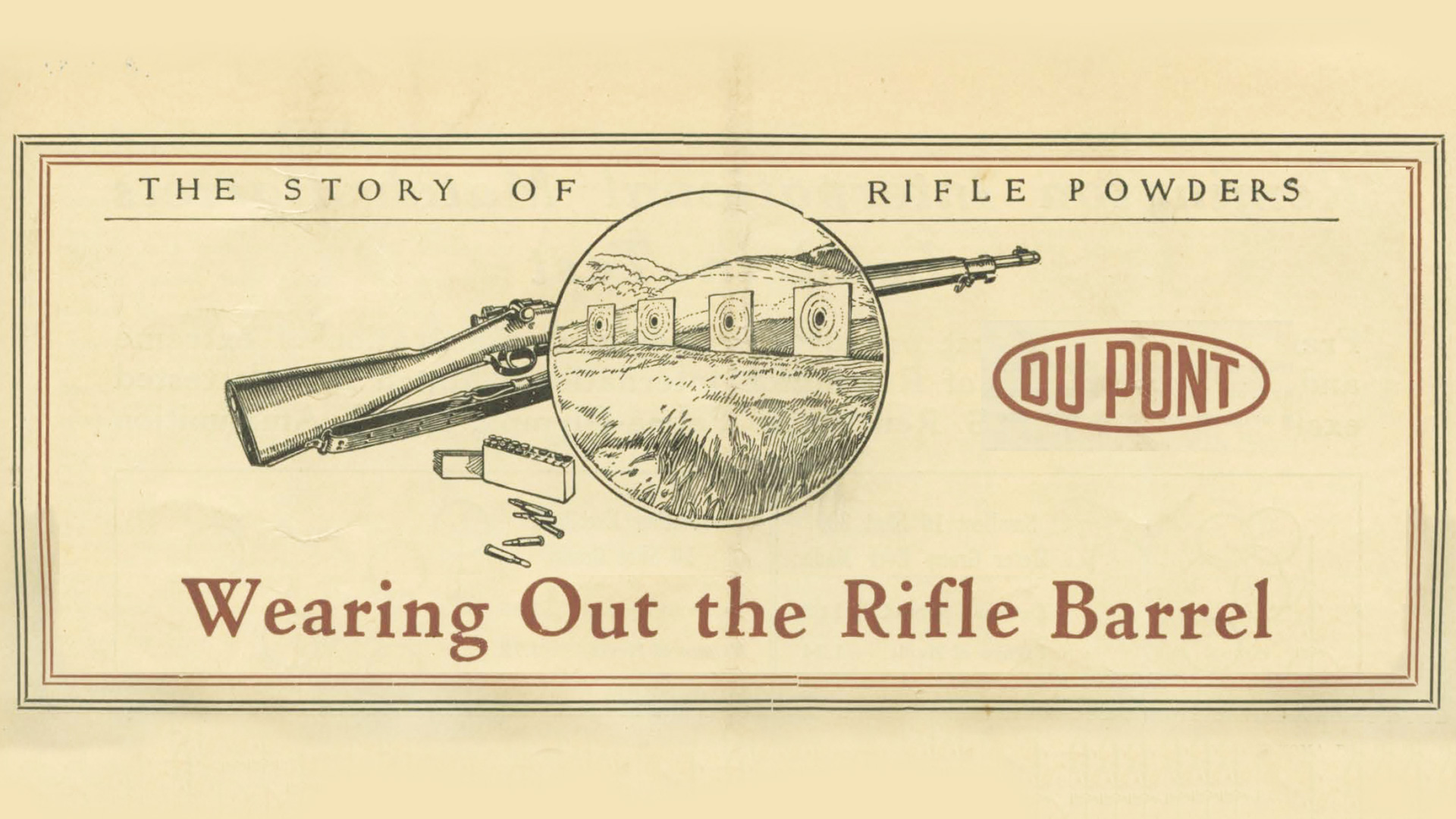 100 Years Ago: Wearing Out The Rifle Barrel graphic