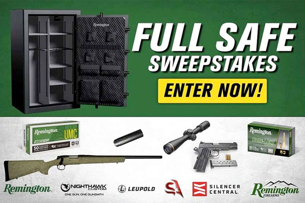 Remington Ammunition Launches Full Safe Sweepstakes