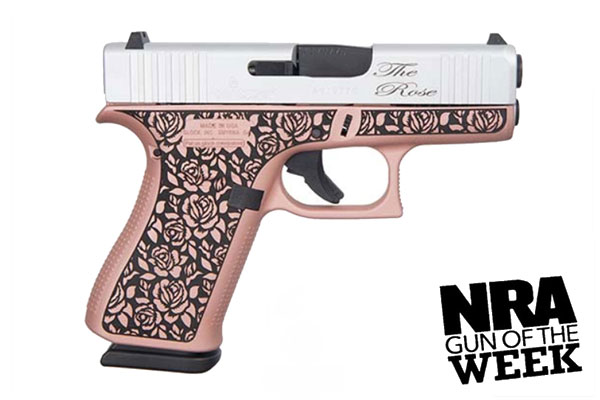 NRA Gun Of The Week: Davidson's Exclusive Glock G43X The Rose