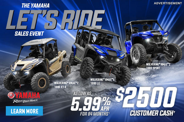 Yamaha Wolverine SxS's built Real World Tough and Assembled in the USA