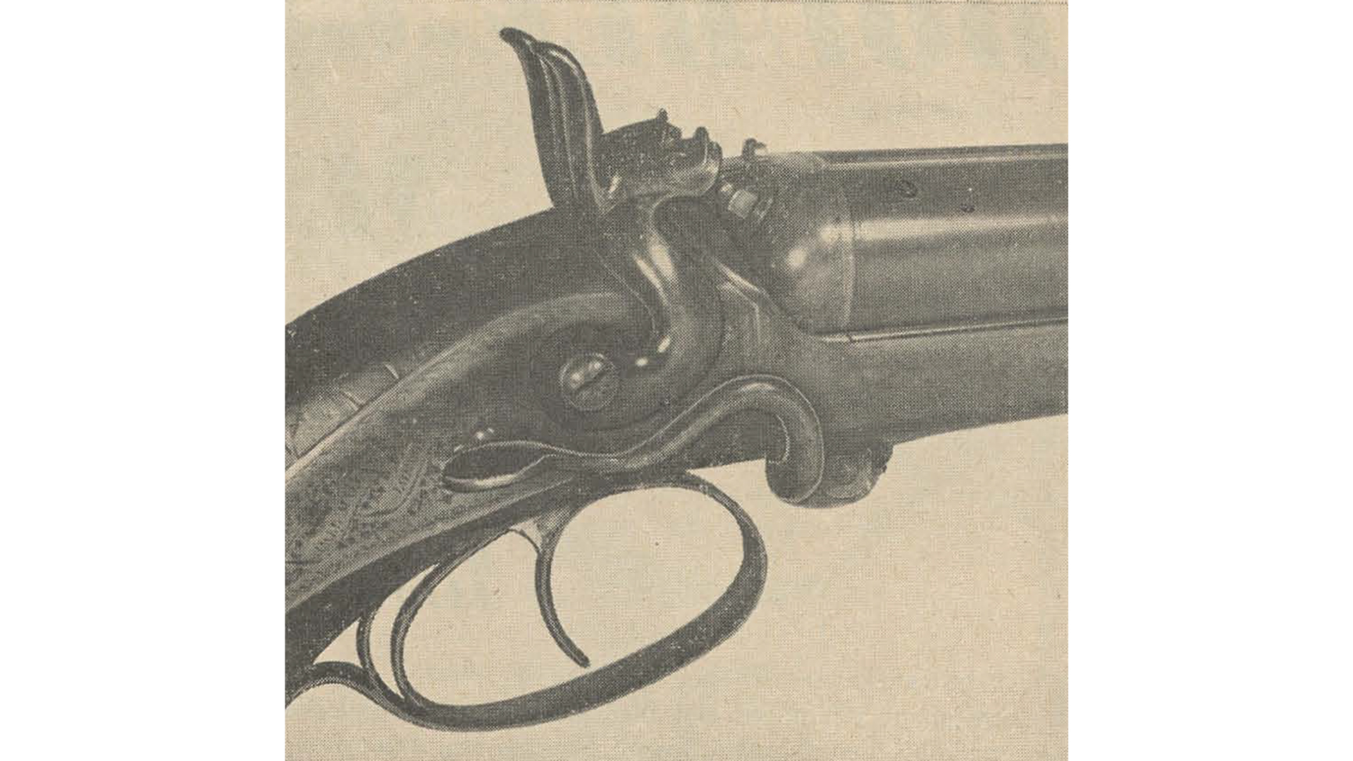 The side-lever action is a variation of the under-lever developed by bending the under-lever to the right and upward to lie along stock.