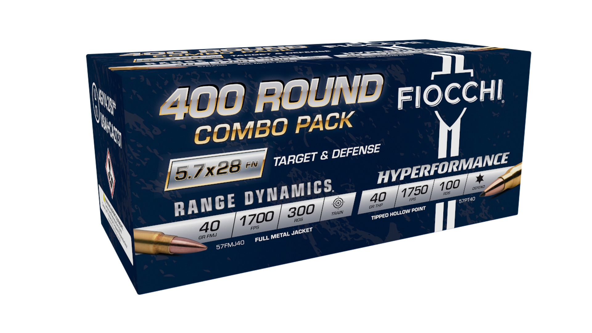 Fiocchi 5.7x28 mm FN Combo Packs
