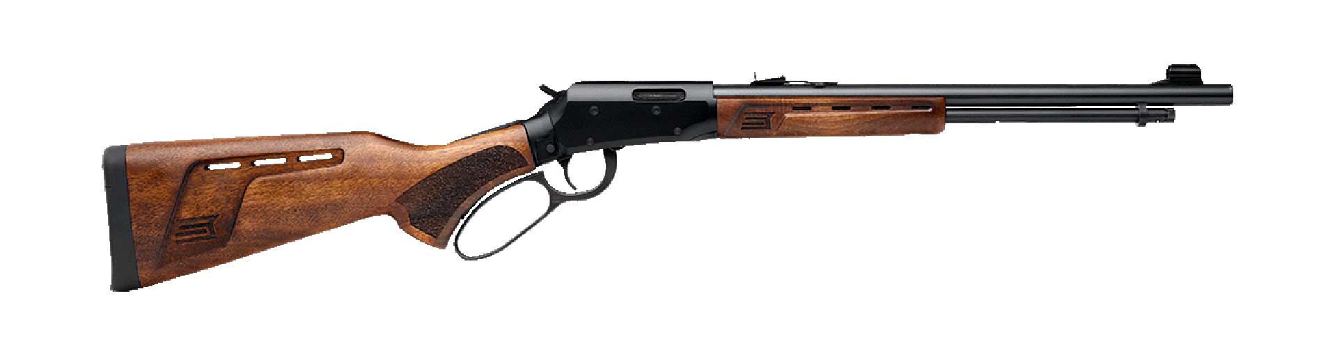 Right side of the Savage Arms Revel DLX lever-action rifle.