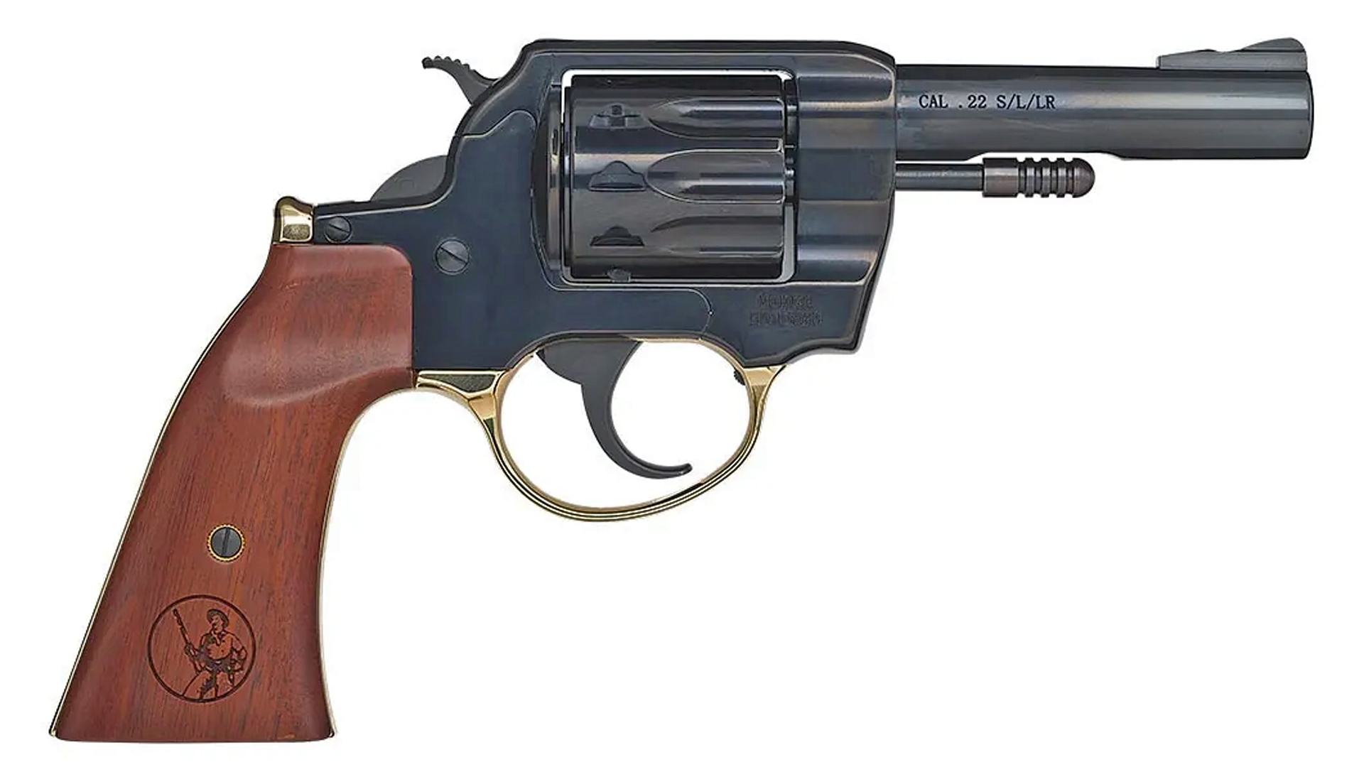 Right side of the Henry Golden Boy Revolver.