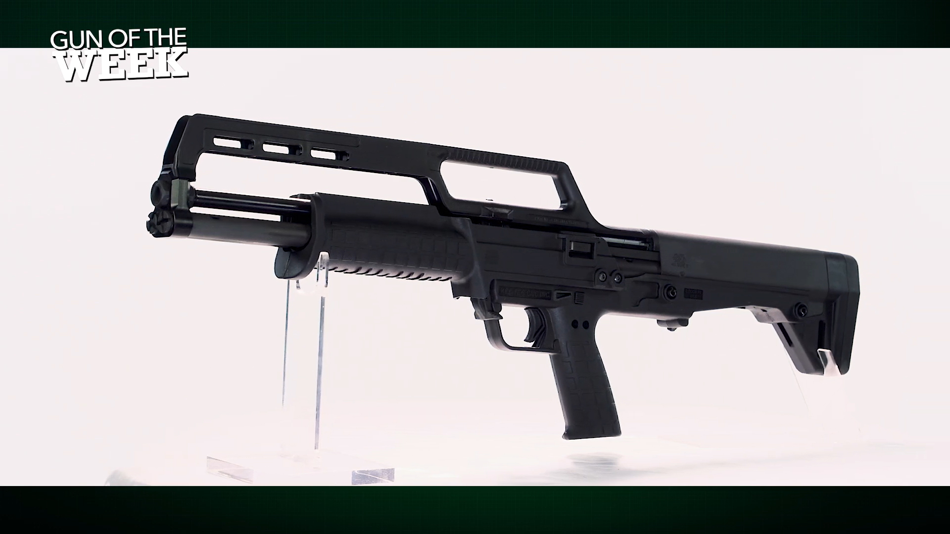 GUN OF THE WEEK KelTec KSG410 bullpup pump-action shotgun left-side view