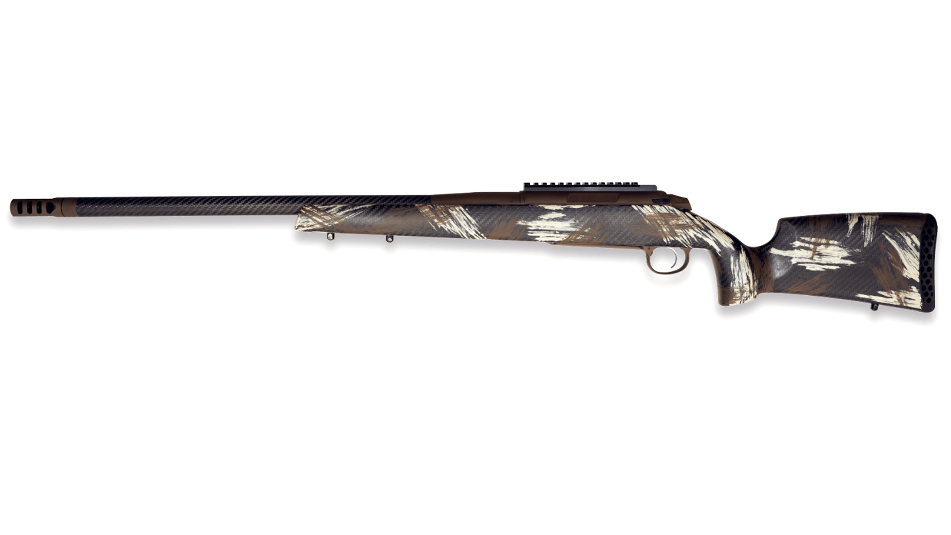 Left side of the Weatherby 307 Alpine CT.