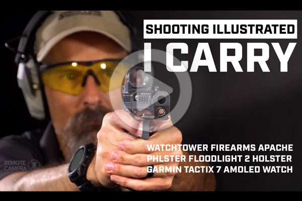 I Carry: Watchtower Firearms Apache Double-Stack 1911 Pistol in a PHLster Floodlight 2 Holster