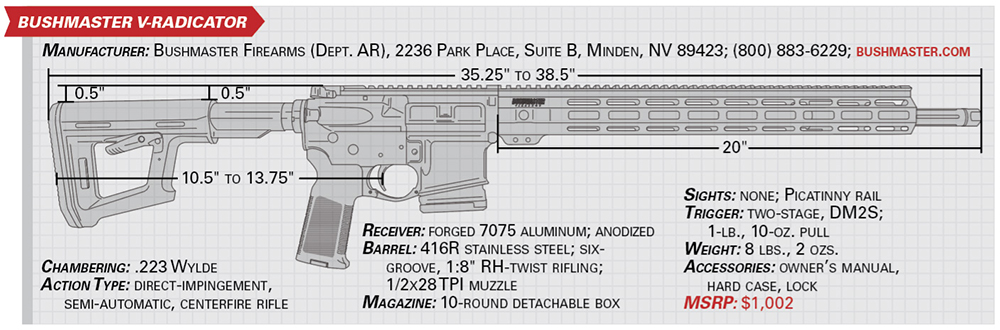 bushmaster v-radicator specs