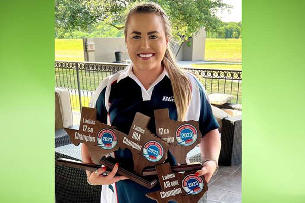 Team Blaser's Rachel Barringer Wins Ladies Texas State Skeet Championship