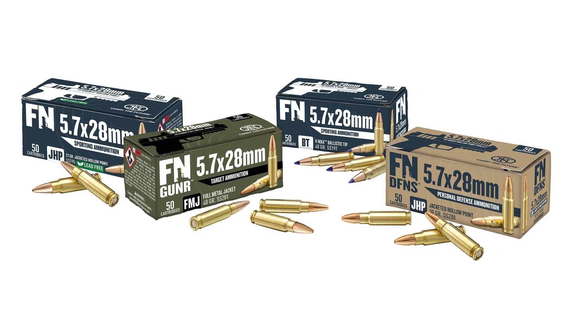FN DFNS & GUNR 5.7x28 mm FN Ammunition