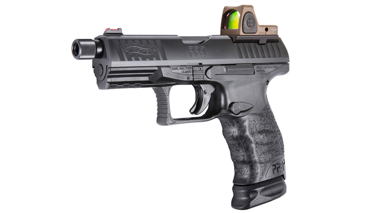 walther ppq 9mm with silencer
