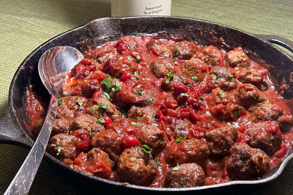 Recipe: Cranberry-Maple Elk Meatballs