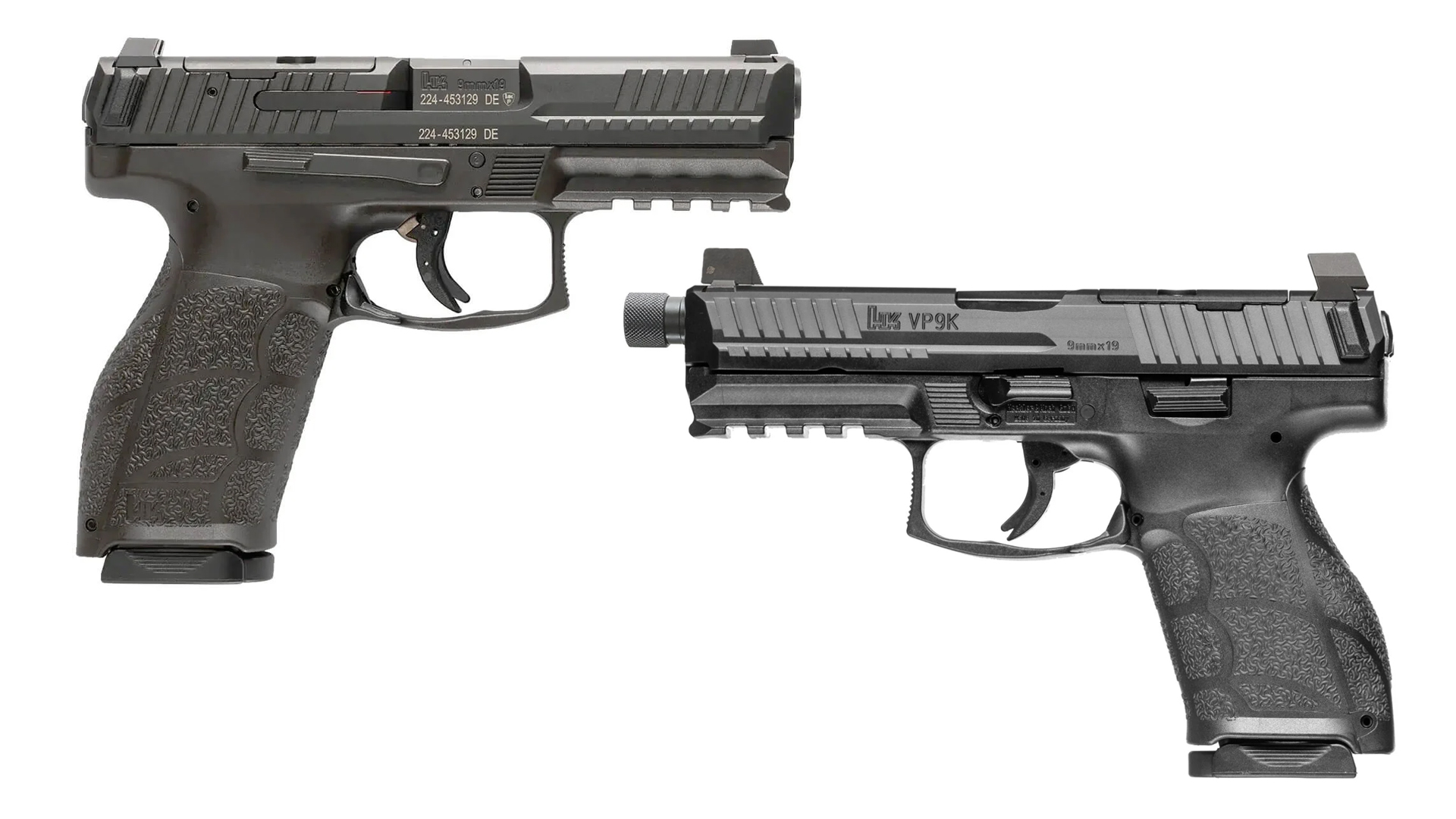 Heckler & Koch VP9A1X and VP9A1 Tactical pistols