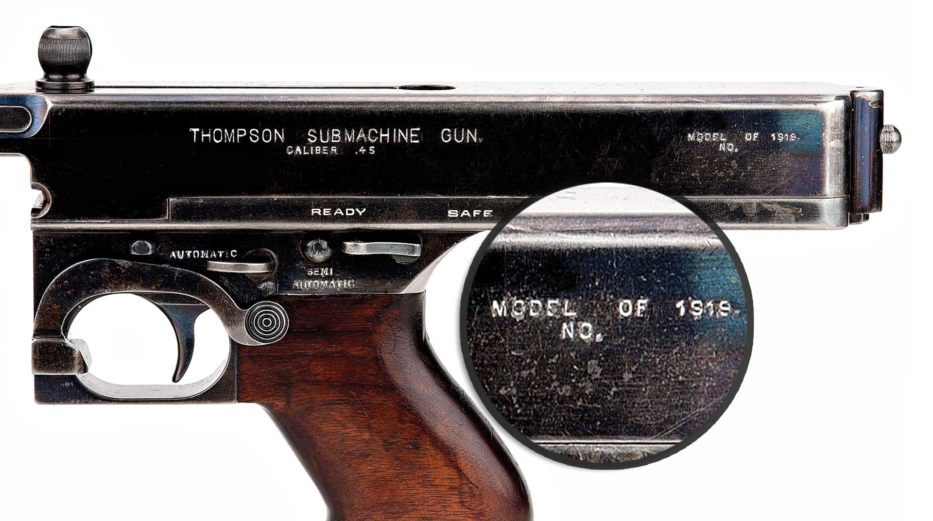 The Thompson Submachine Gun Model Of An Official Journal Of The Nra