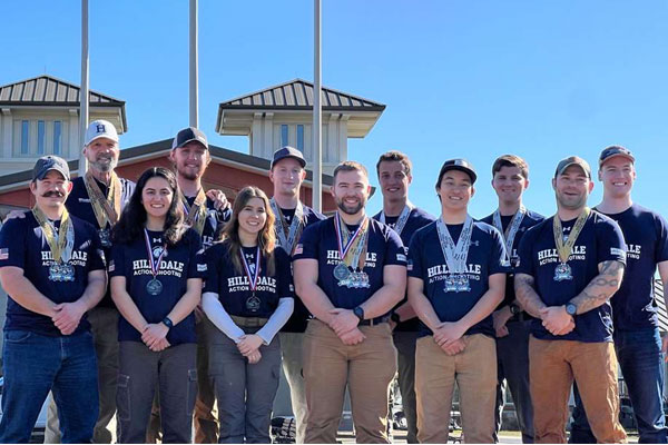 Hillsdale Action Shooting Team Wins SASP College National Centerfire Optic Title