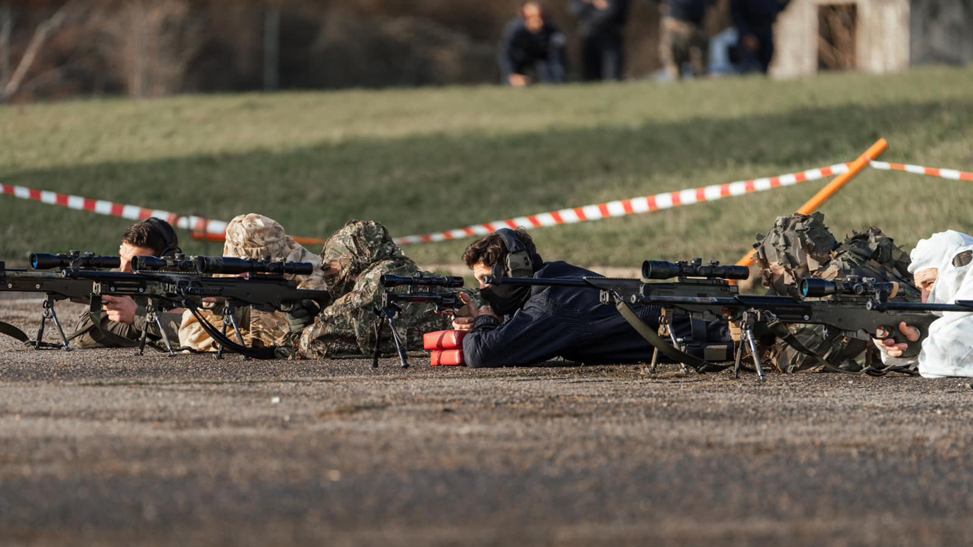 The MR73 sniper is still in GIGN's arsenal alongside modern precision rifles.