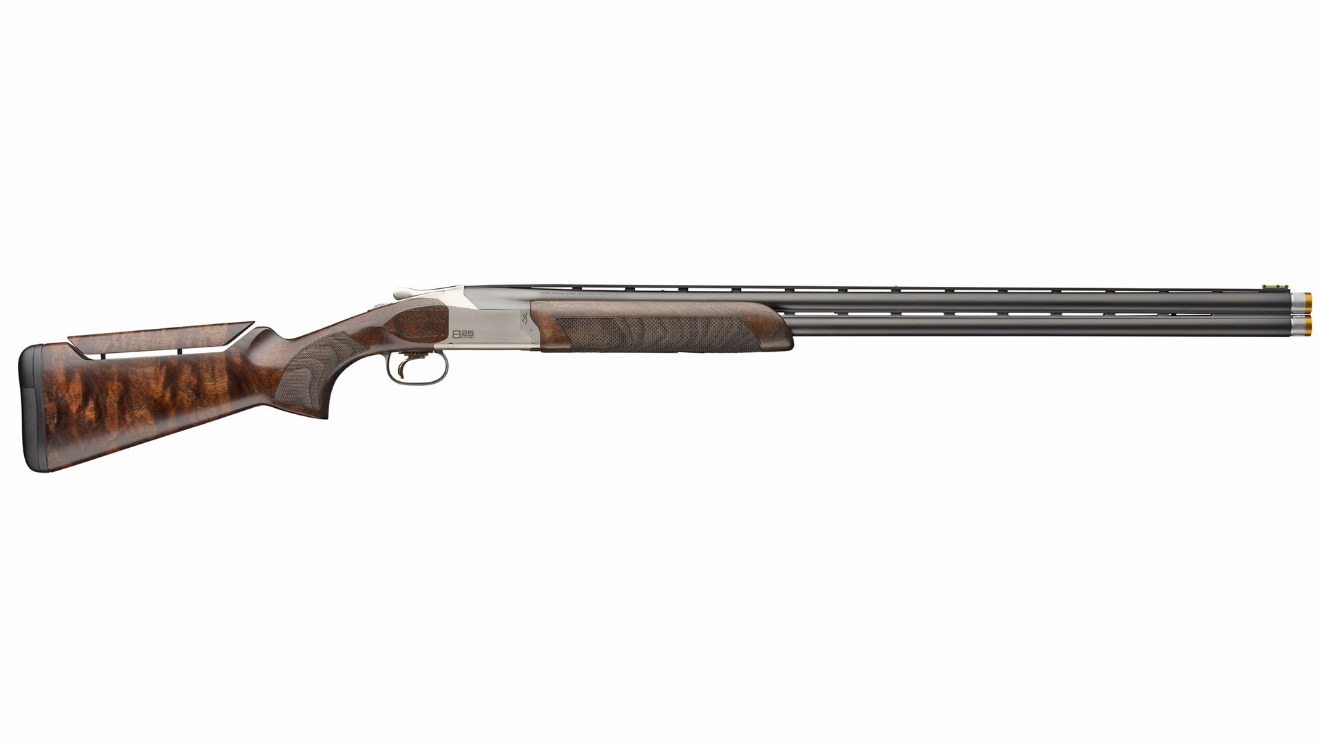 Right side of the Browning 825 Pro Sporting shotgun.