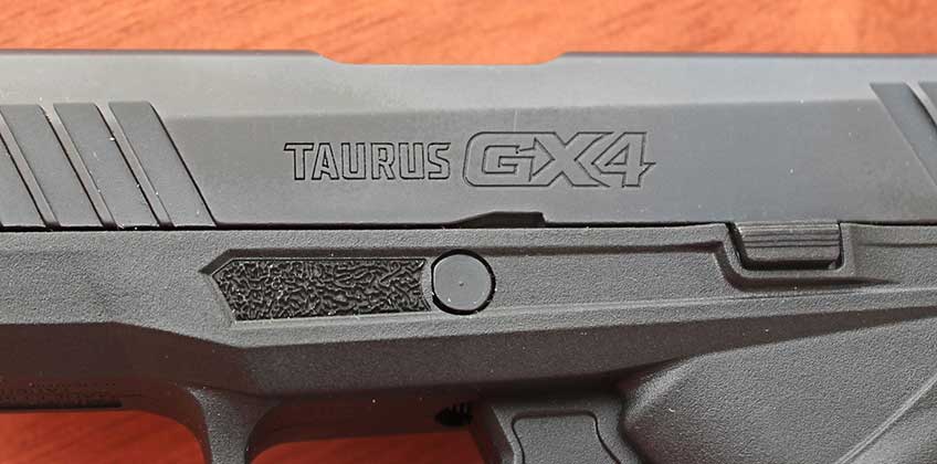 Metal slide stamp taurus gx4