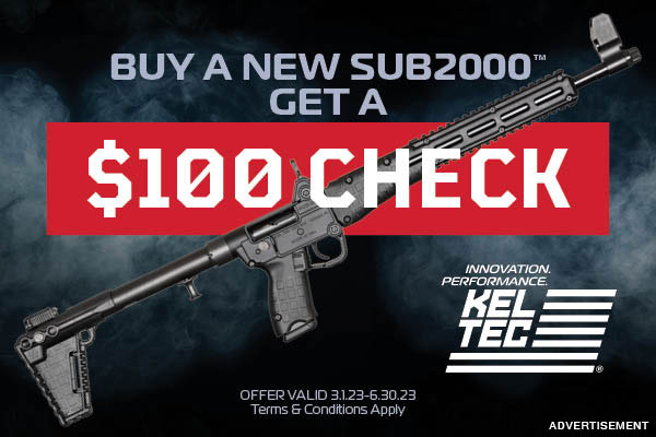 Buy A New KelTec™ SUB2000™- GET A $100 CHECK