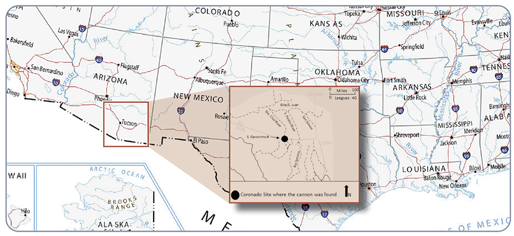 map of arizona desert