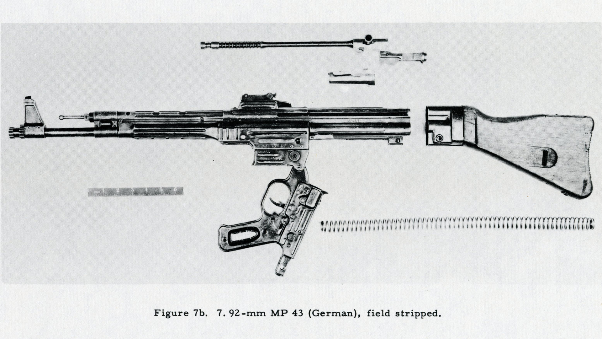 U.S. Ordnance images of a “MP43” used in a postwar review. Photo courtesy of author’s collection.