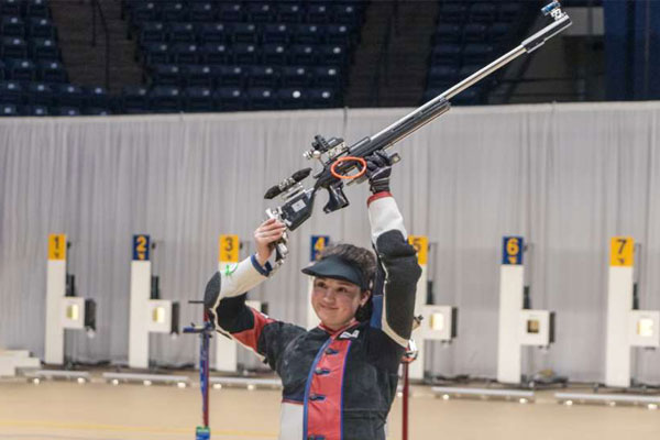 Mary Tucker Wins NCAA Smallbore Rifle Individual Title