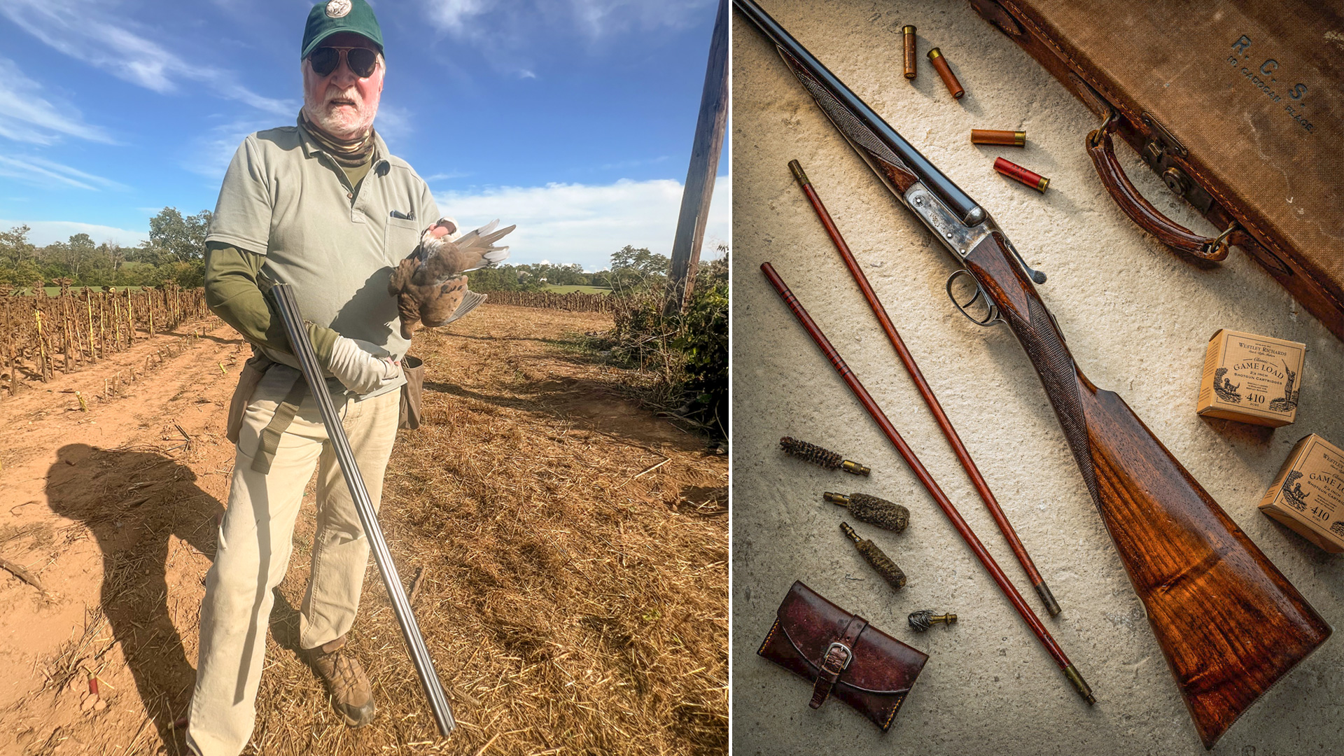 Joe Coogan Westley Richards .410-bore “Federal” model