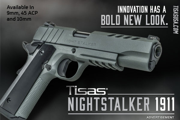 Tisas USA Introduces Night Stalker 1911 DS - High Performance in Any Light Levels