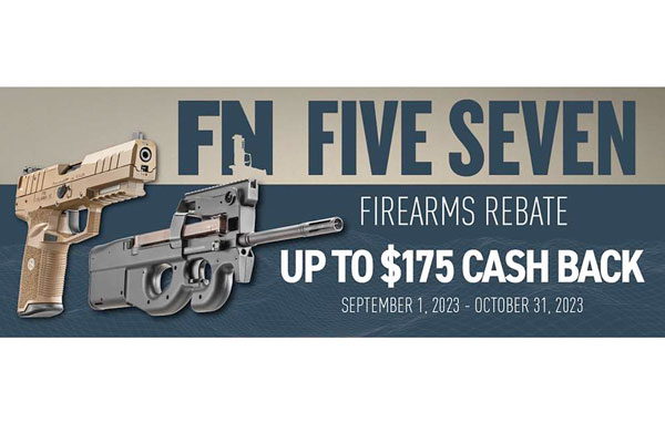 FN Offers Cash-Back Rebate On 5.7x28 mms