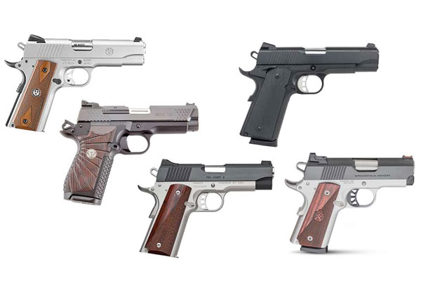 Five Great 1911s for Concealed Carry